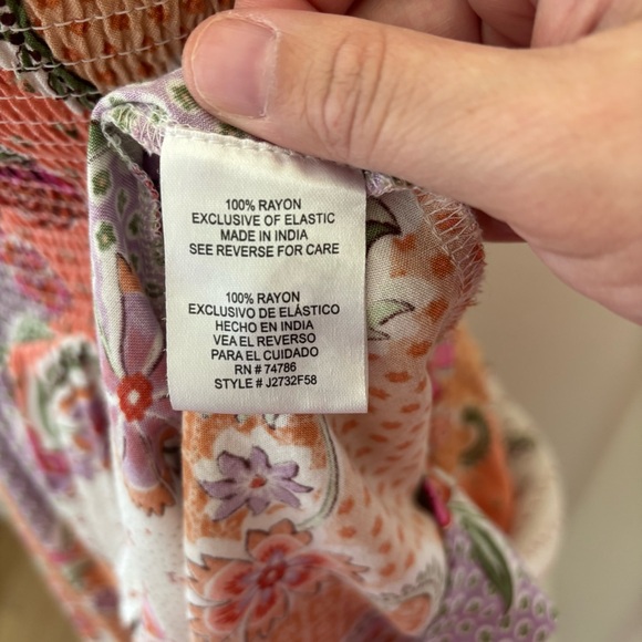 Patrons of Peace Crawford floral print midi dress Size Small - Picture 13 of 15